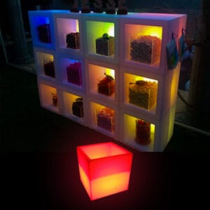 LED Open Cube