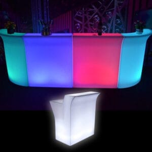 Illuminated LED Straight Bar