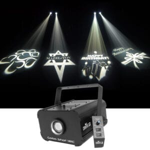 Gobo Shot Monogram Projector