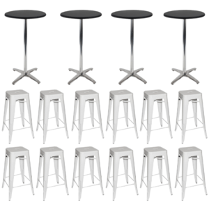 event furniture bundle 3 with white stools