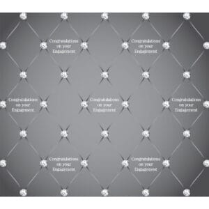 Standard Engagement (dark) Backdrop Hire Melbourne