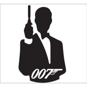 Standard 007 Silhouette (horizontal) Backdrop Hire Melbourne