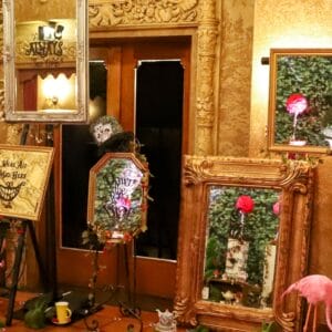 gold mirrors