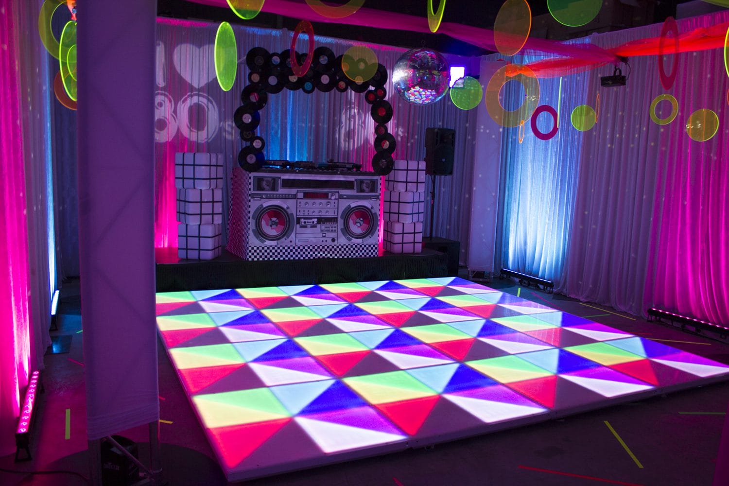 Illuminated Led Dance Floor Hire Feel Good Events Melbourne