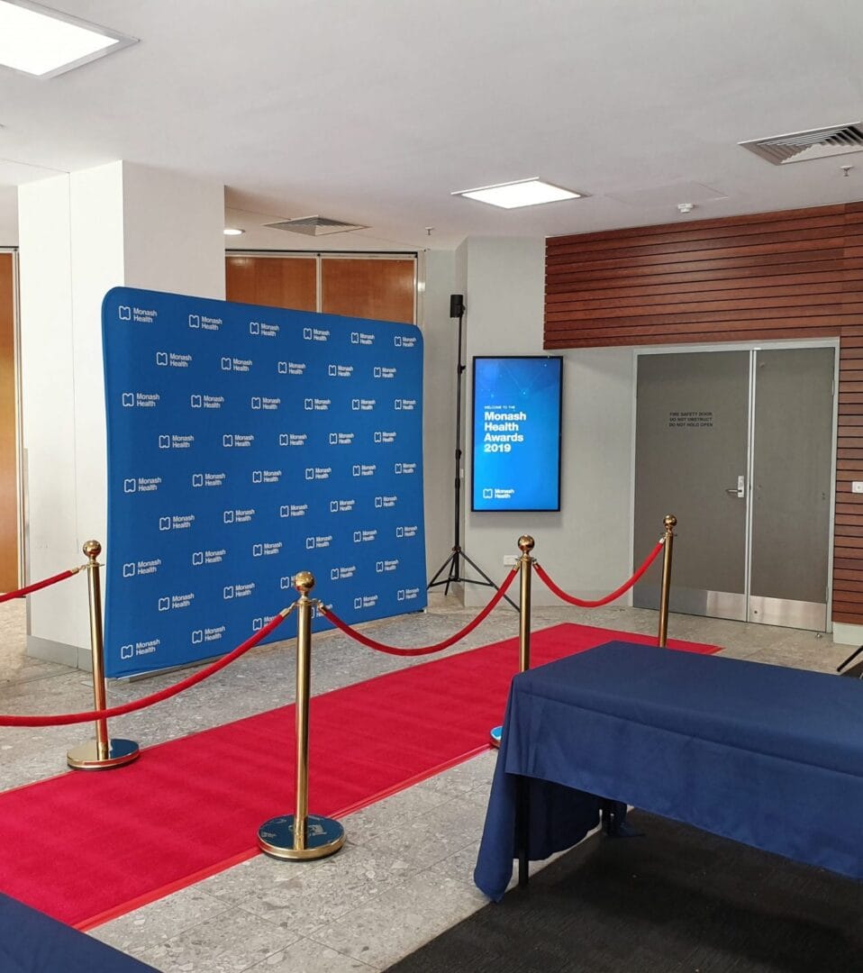 Media Wall Backdrops Feel Good Events Melbourne