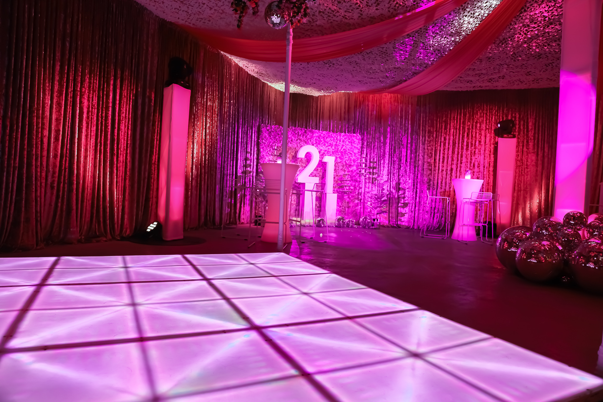 Illuminated LED Dance Floor Hire Feel Good Events Melbourne