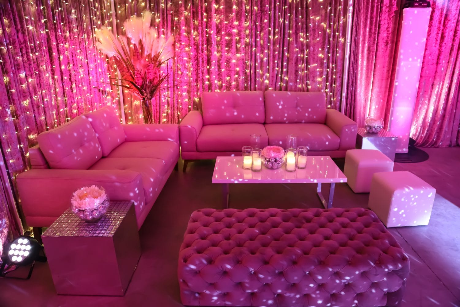 Pink party store