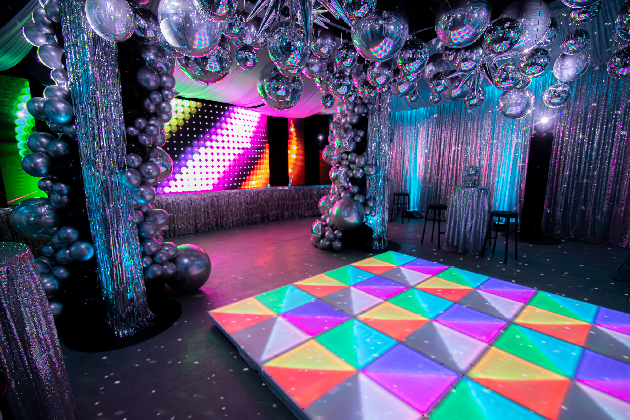 Illuminated LED Dance Floor Hire Feel Good Events Melbourne