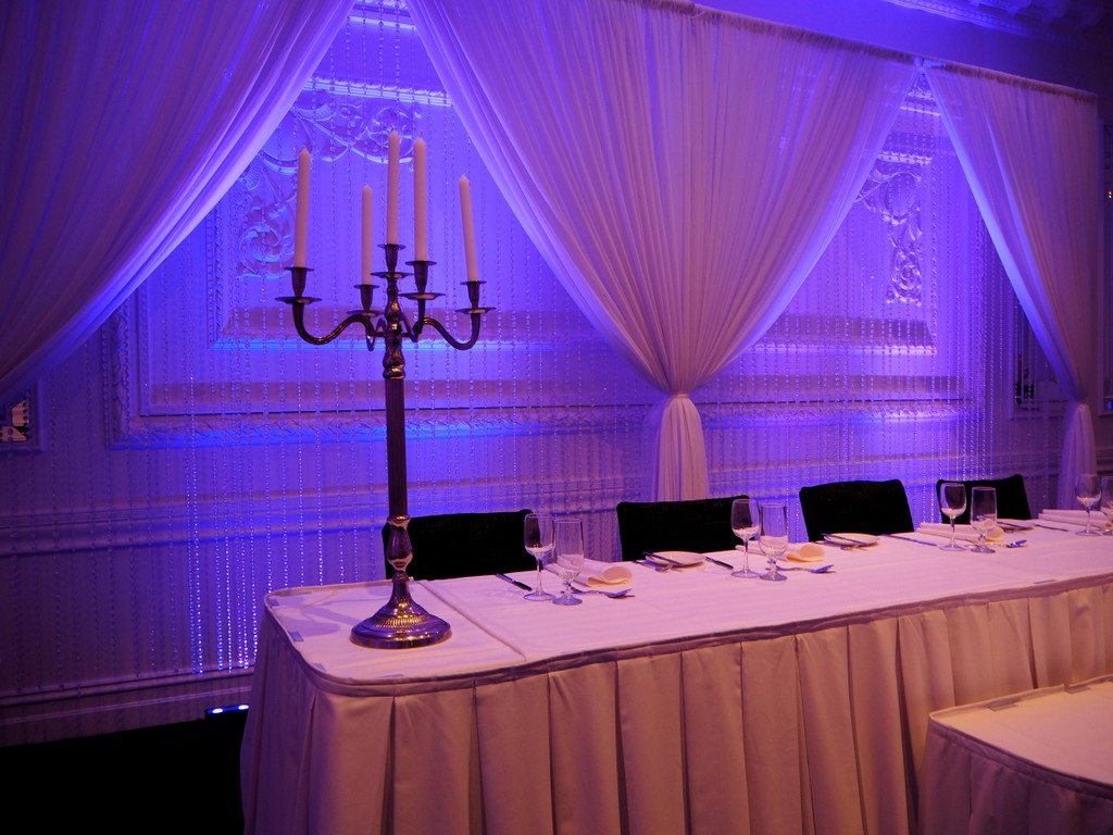 Crystal Beaded Curtain Backdrop for Wedding