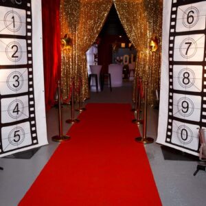 Medium Backdrop - Movie Reel Red Carpet