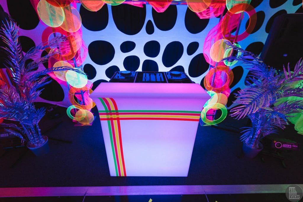Neon Glow Party Theme Hire Feel Good Events Melbourne