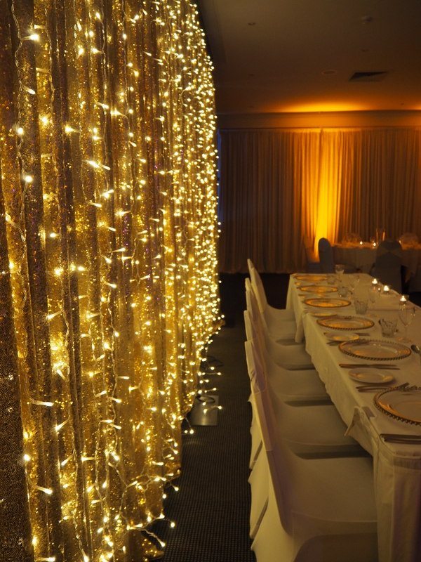 LED Fairy Light Curtain Hire Feel Good Events Melbourne