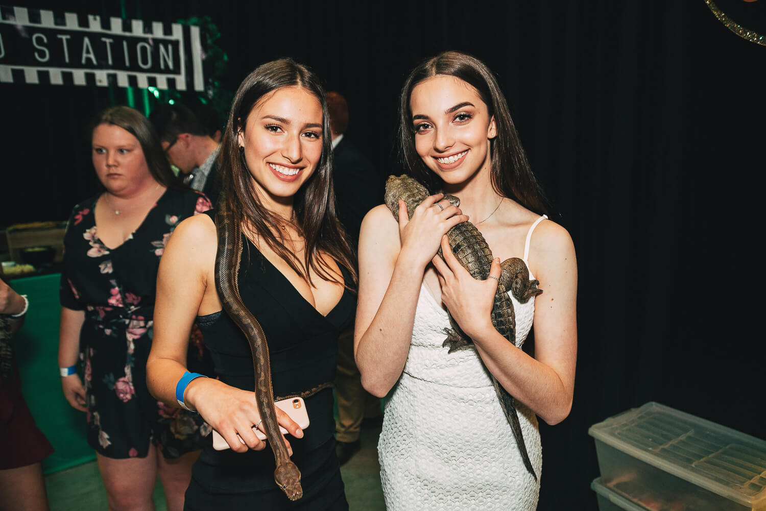 Jungle Themed Party - Snake and Croc Handling