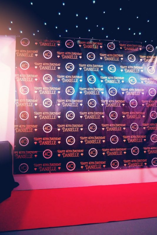 custom made birthday backdrops