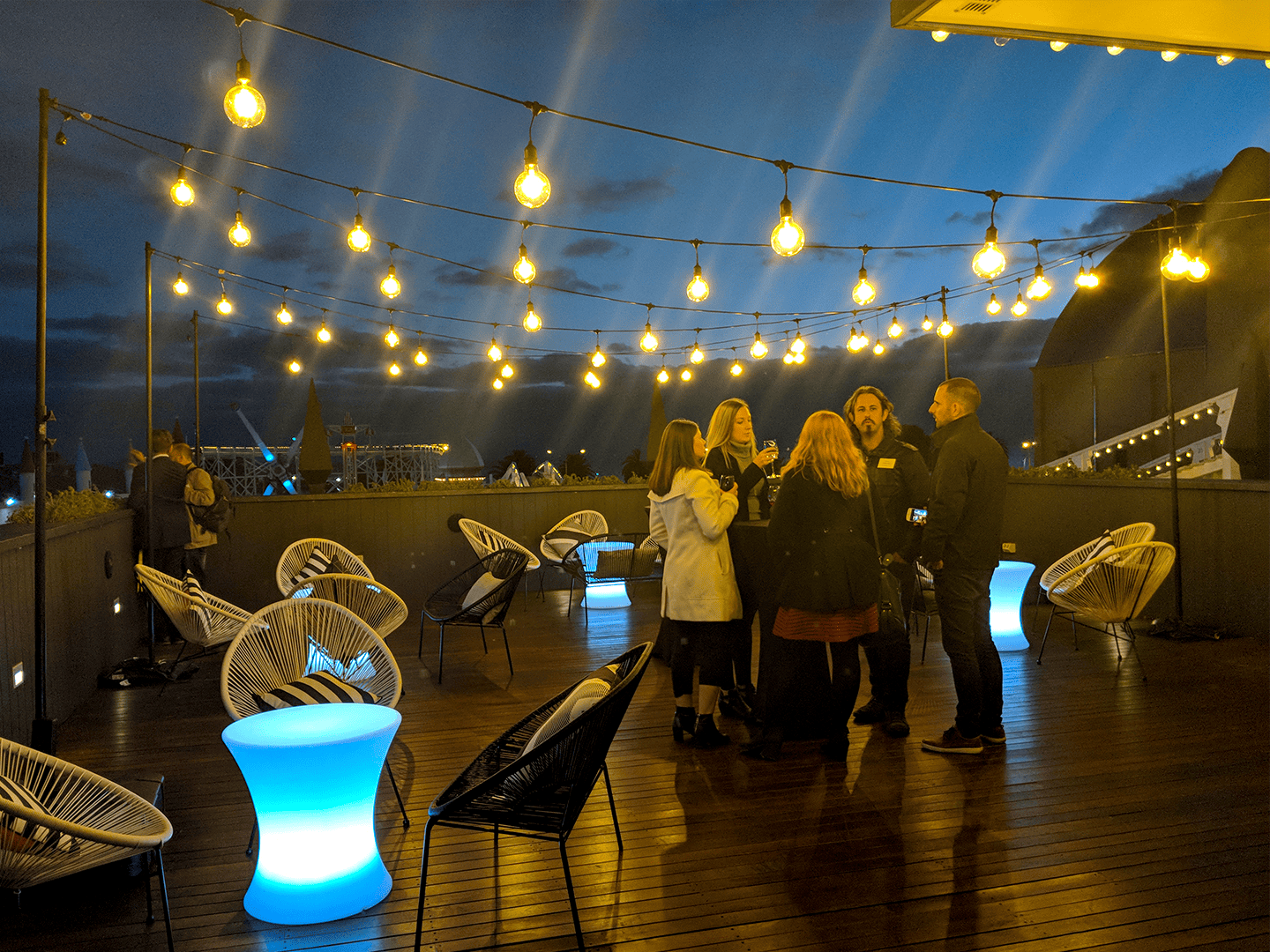 Vintage Style Festoon Lights Hire Feel Good Events Melbourne