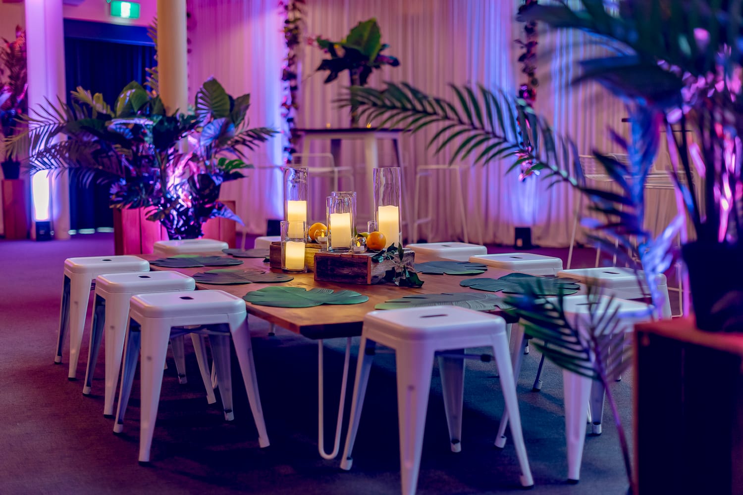 Small Black Bar Stool Hire Feel Good Events Melbourne