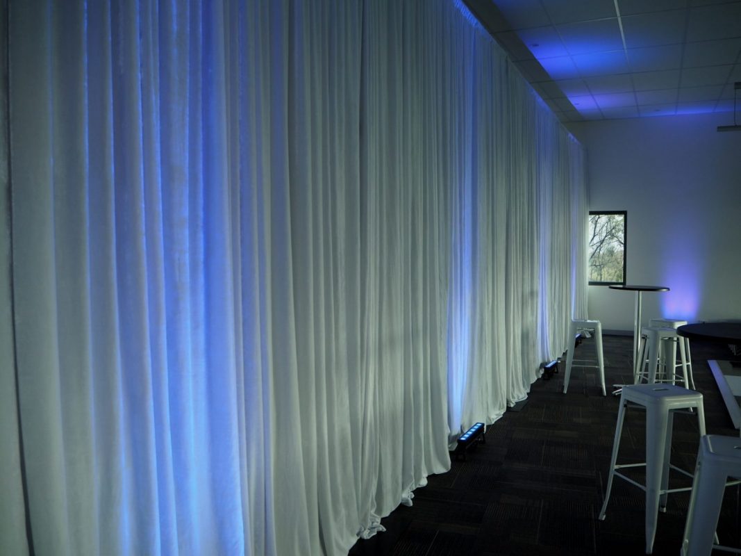 White Velvet Drape Hire Feel Good Events Melbourne