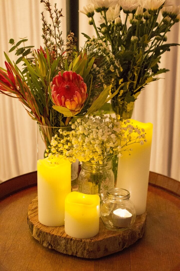 LED Candle Hire Feel Good Events Melbourne