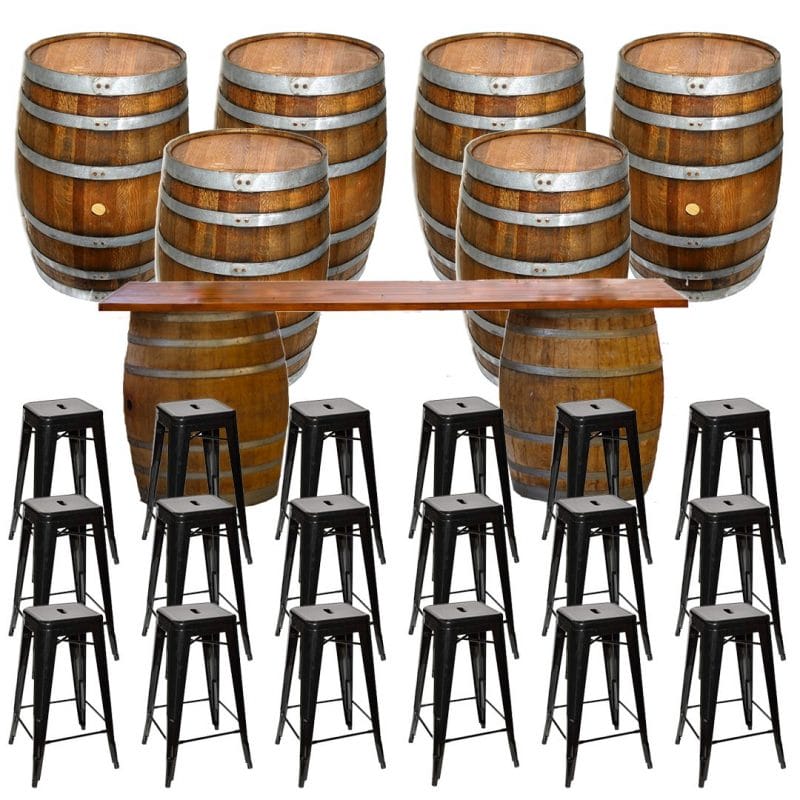 Rustic Furniture Hire - Package 3 | Feel Good Events | Melbourne