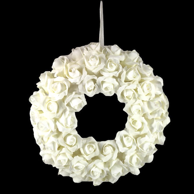 White Rose Wreath Hire | Feel Good Events | Melbourne