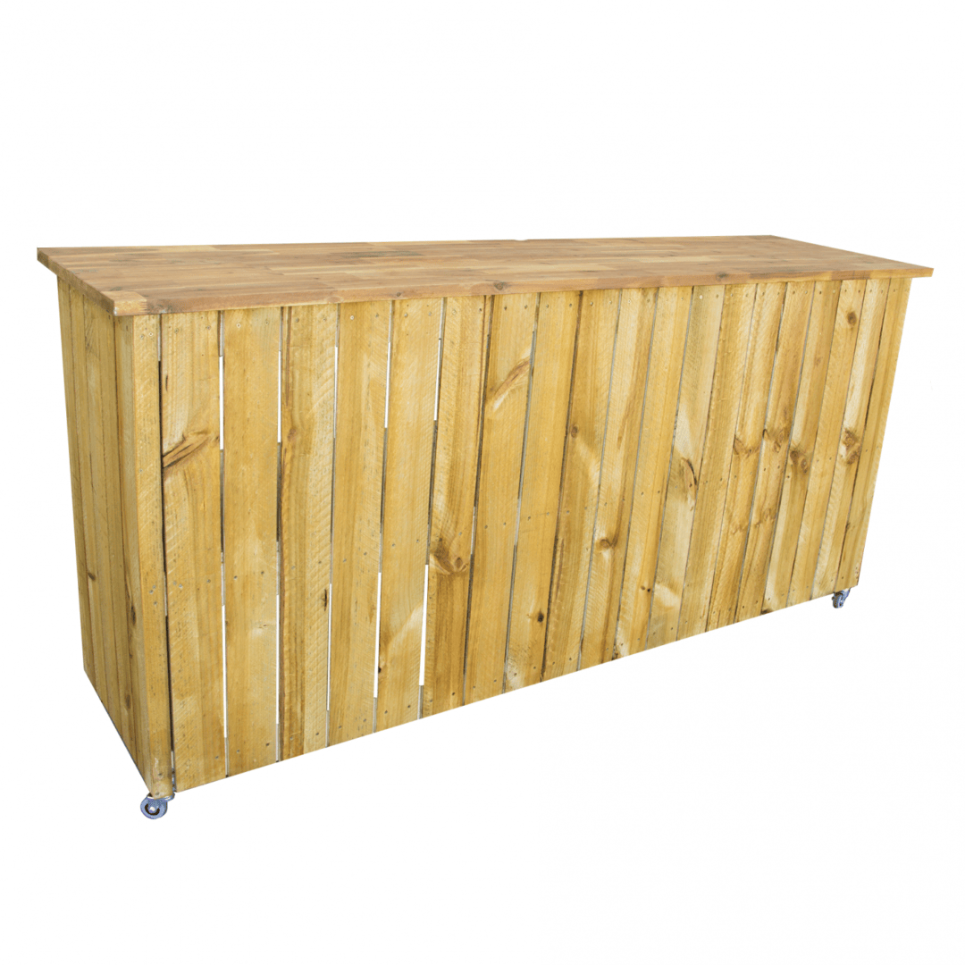 wooden bar