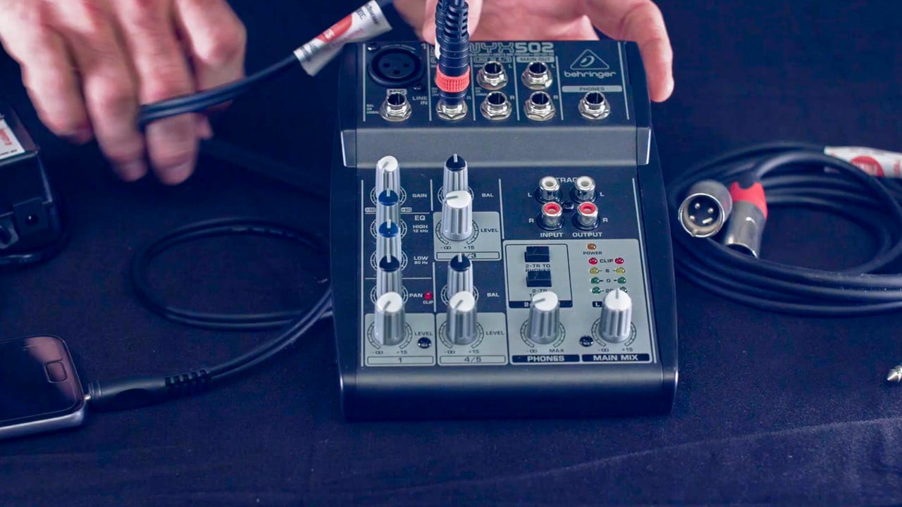 How To Setup & Operate A Behringer Mixer Feel Good Events