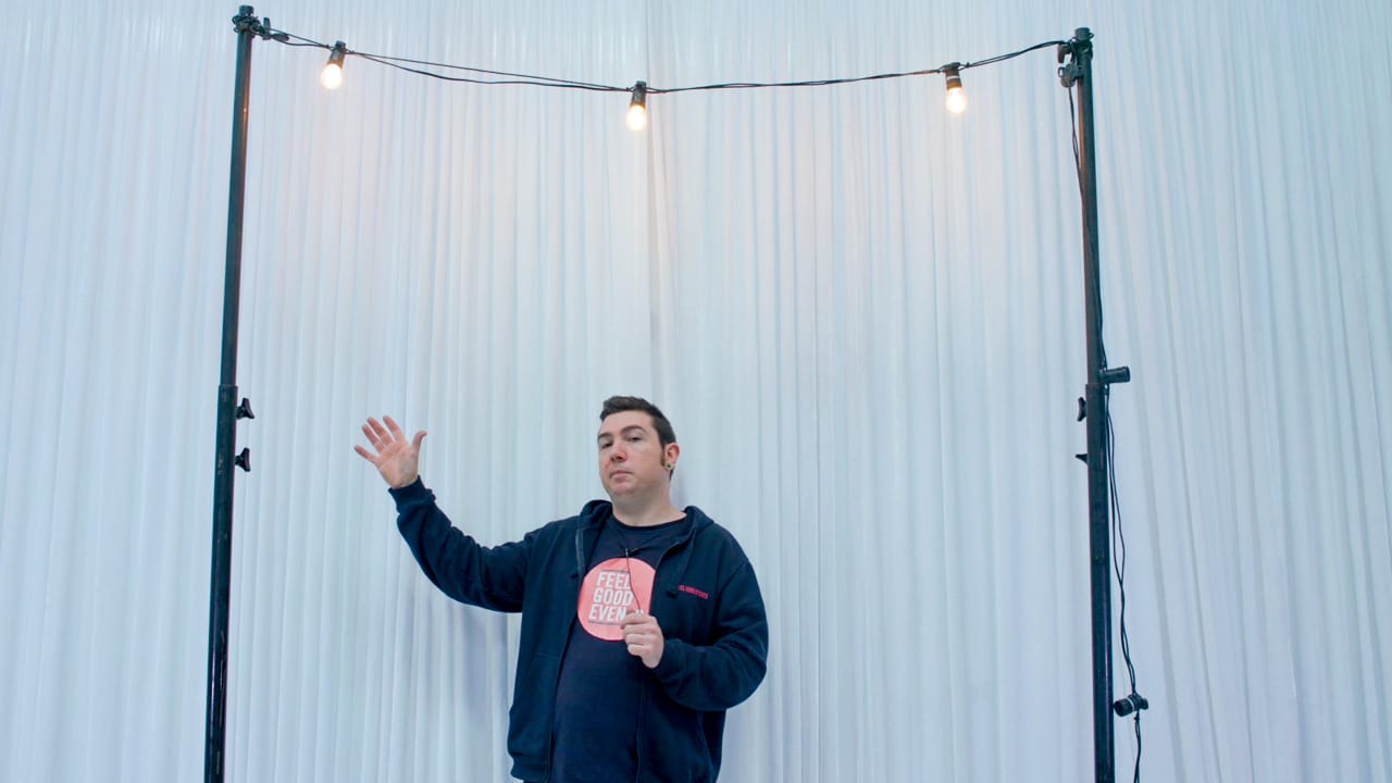 How To Setup Festoon Lights Feel Good Events Melbourne