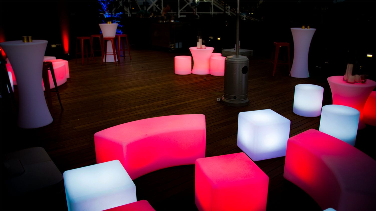 LED Cubes Hire | Feel Good Events | Melbourne