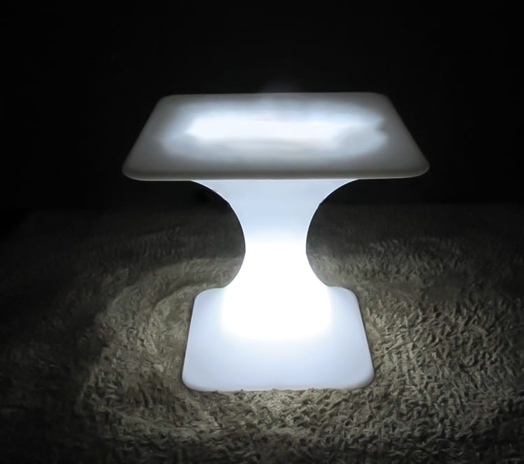 Illuminated Square Coffee Table Hire Feel Good Events Melbourne