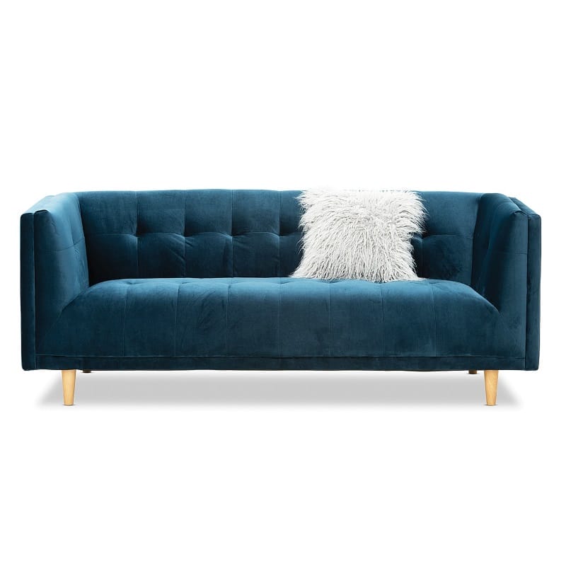 Sienna Velvet 3 Seater Sofa Hire Feel Good Events Melbourne