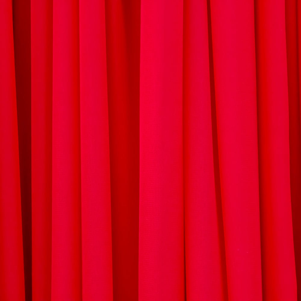 Chiffon Drape Hire Melbourne - Red