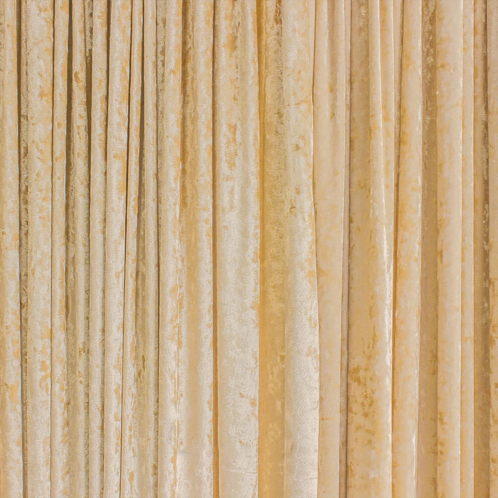 Champagne Crushed Velvet Drape Feel Good Events Melbourne