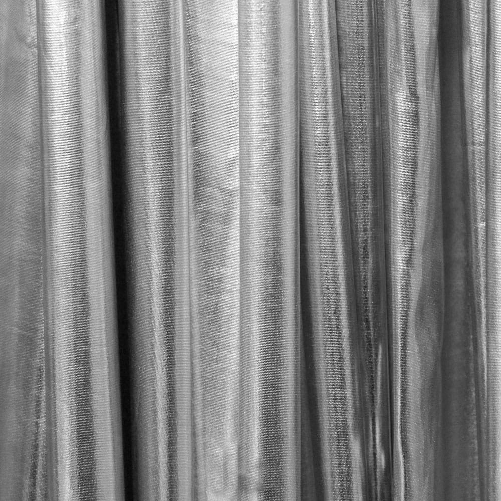 Silver Liquid Drape Hire Melbourne