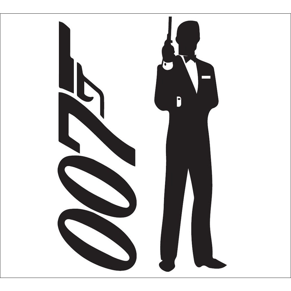 Standard 007 Silhouette (vertical) Backdrop Hire Melbourne