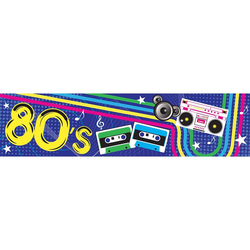 80s Themed Entrance Banner Hire Melbourne