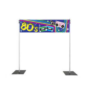 Backdrop Rigging with 80s banner hire melbourne