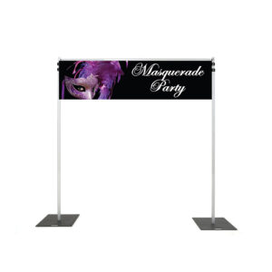 Backdrop Rigging with masquerade banner hire melbourne