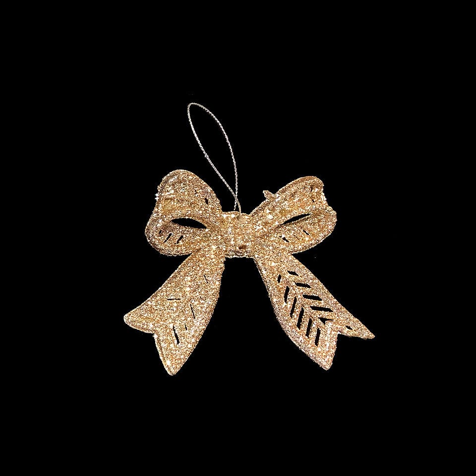 Gold Bow Ornament