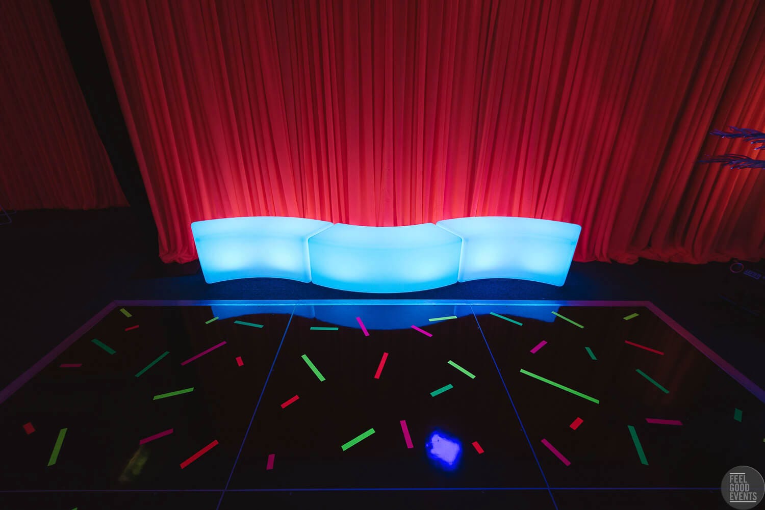 LED Furniture Hire Package 9 Feel Good Events Melbourne