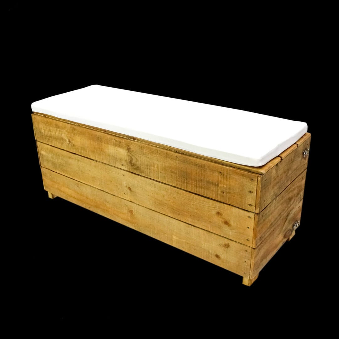 Pallet Bench Seat Hire Feel Good Events Melbourne