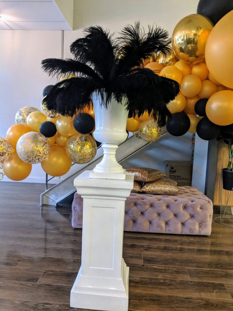 White Pedestal Hire Feel Good Events Melbourne
