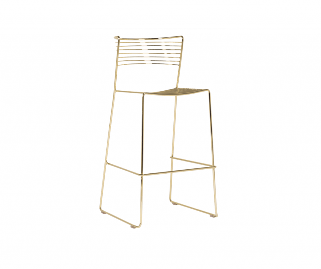 Gold Wire Bar Stool Hire Feel Good Events Melbourne