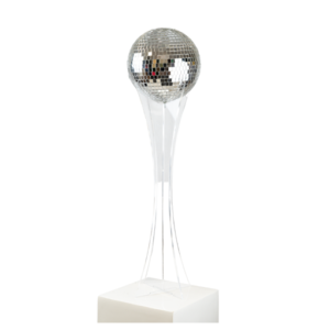 Acrylic Ball Stand with mirror ball