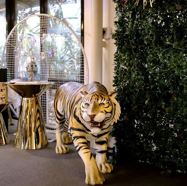 Life-Size Tiger Prop Hire | Animal Party Props | Melbourne