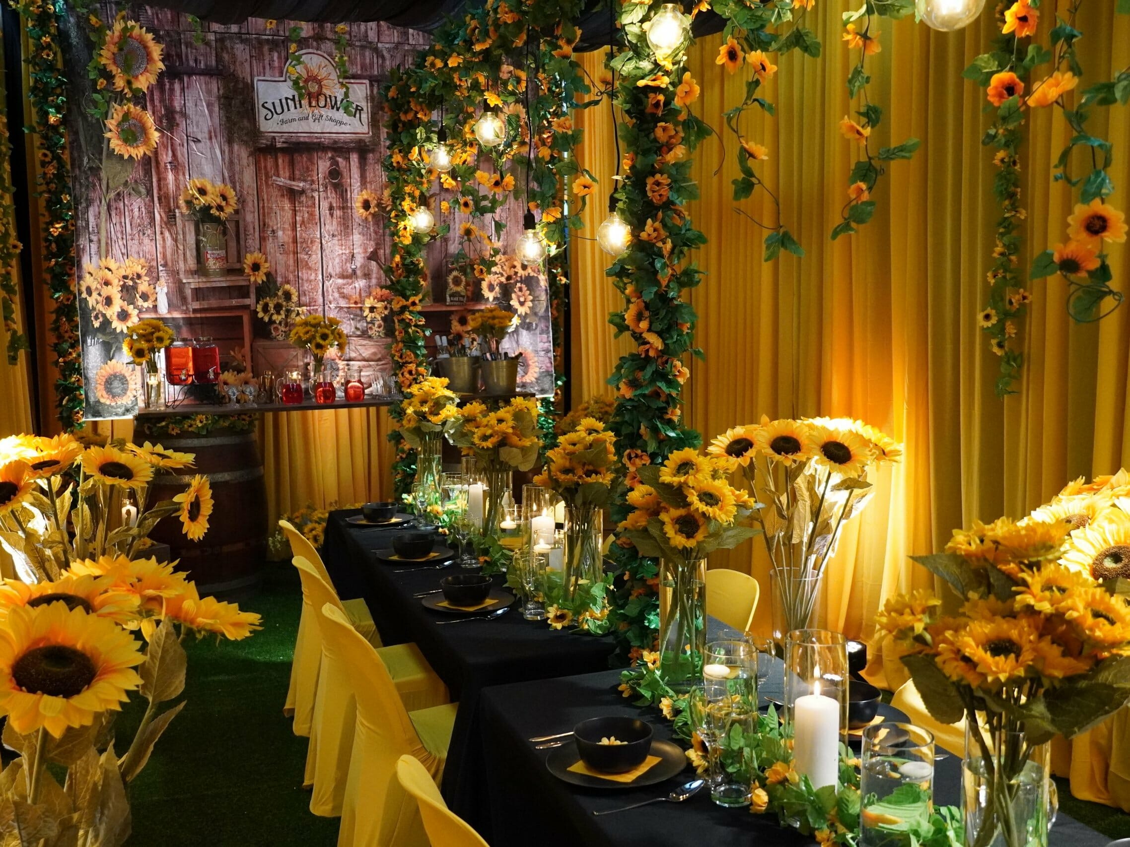 Sunflower Party Theme