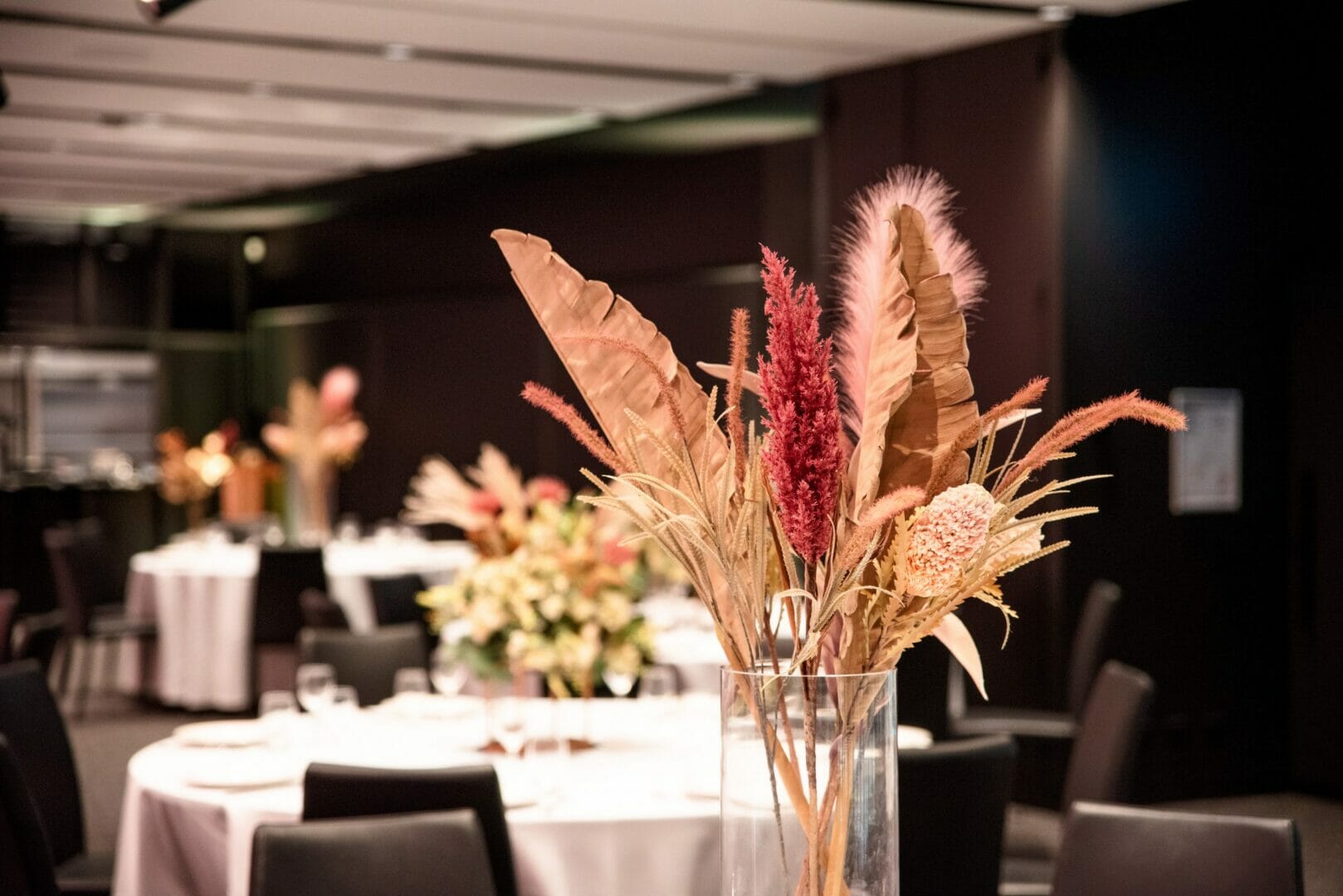 native floral centrepiece