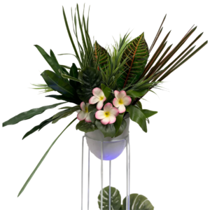 floral centrepiece -tropical