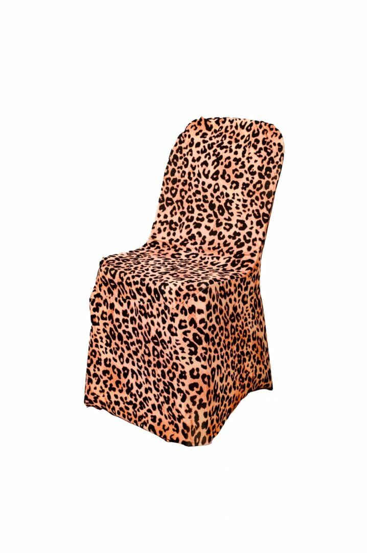 Animal Print Chair Covers Feel Good Events Melbourne