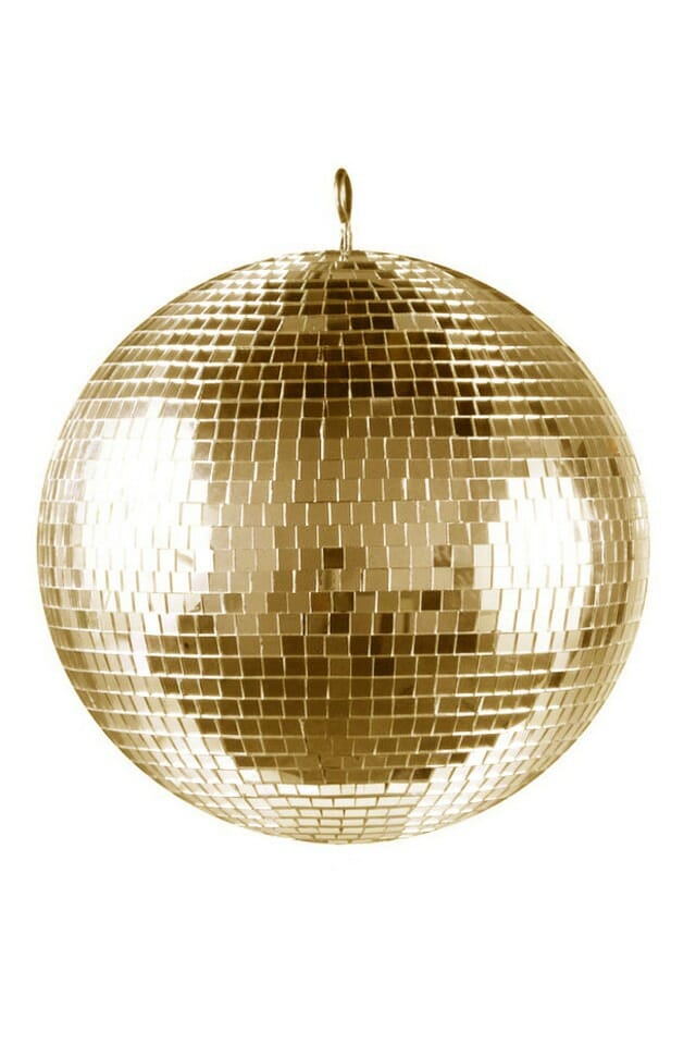 Gold Mirror Balls Lighting Hire Feel Good Events Melbourne