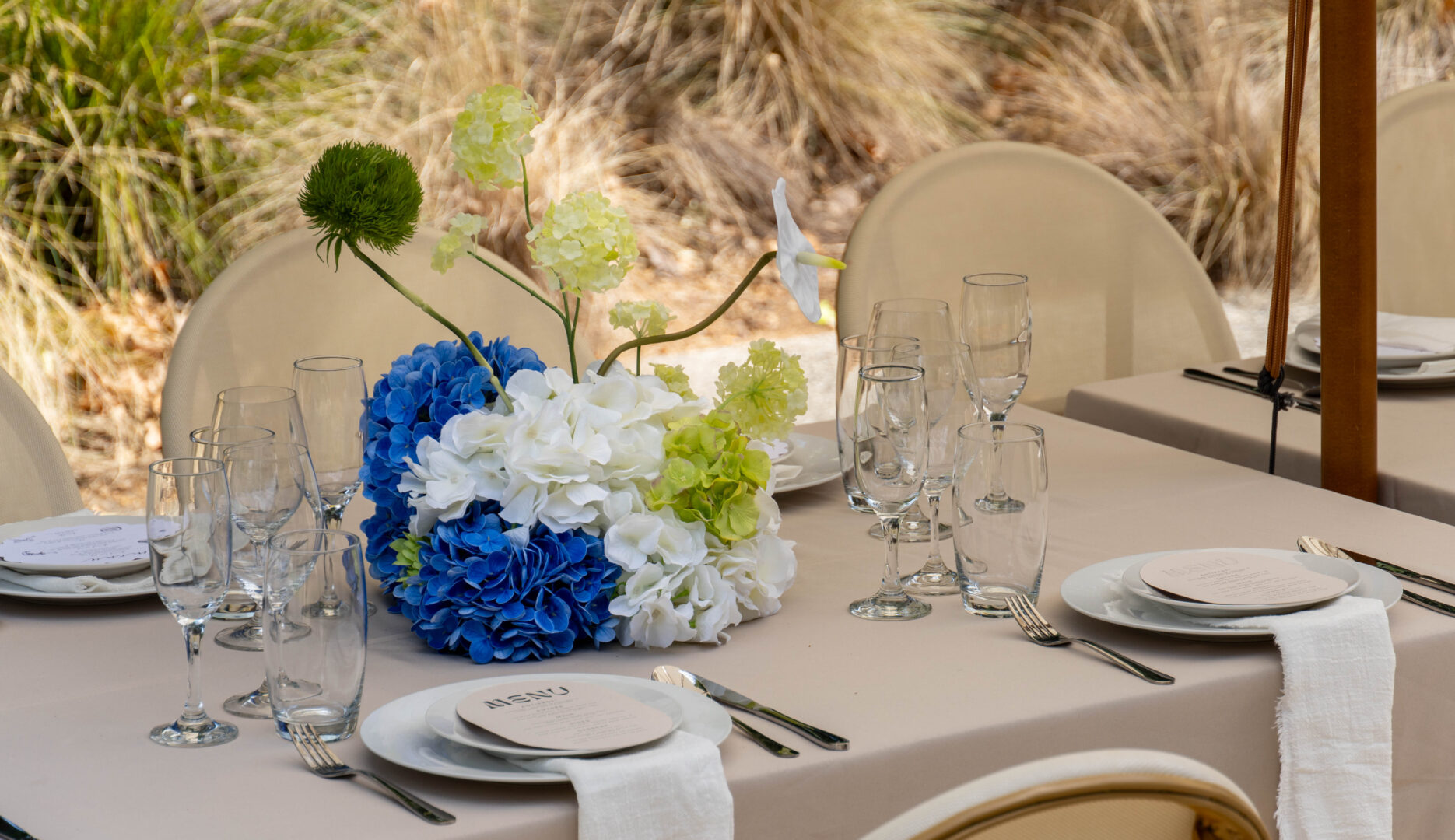 wedding planning melbourne wedding decorating melbourne wedding stylist melbourne summer fresh, blue, green, white florals